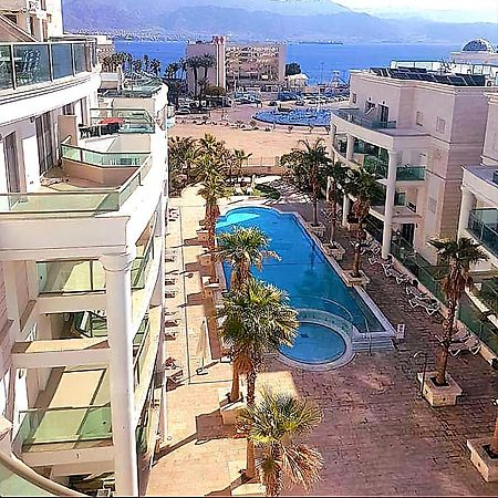 Апартаменты Milana'S Deluxe With Big Patio And Pool Эйлат Экстерьер фото